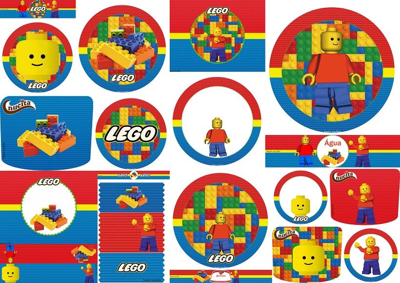 Lego Party Free Printables Candy Bar Labels And Toppers Lego Party Lego Birthday Party Lego Themed Party