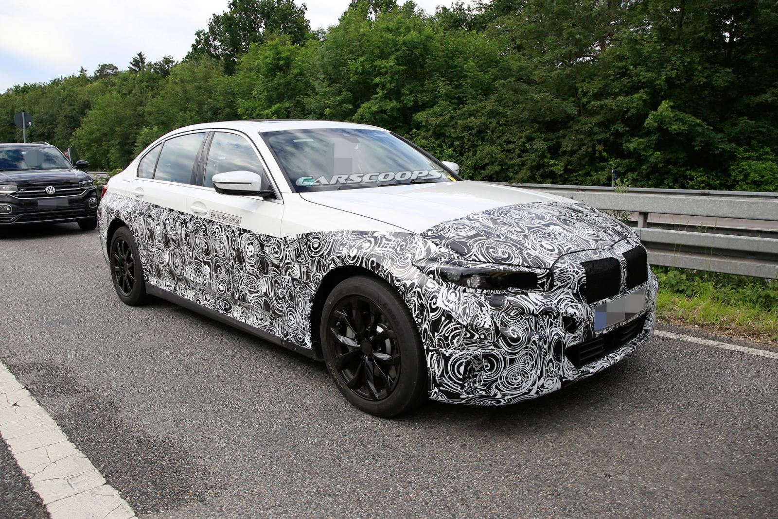 Bmw 3 Series Electric Car Spotted Testing Expected Launch In 2023 Report