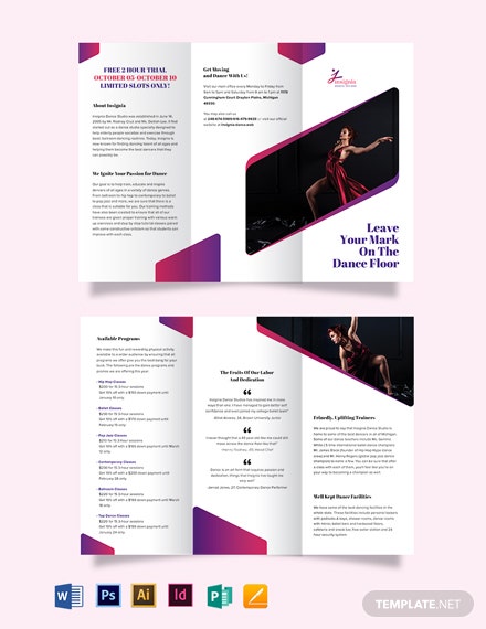 28 Free Studio Brochure Templates Customize Download Template Net