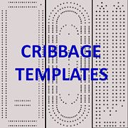 4 Classic Cribbage Board Templates You Can Download And Print Cribbage Board Template Cribbage Wood Cribbage Boards