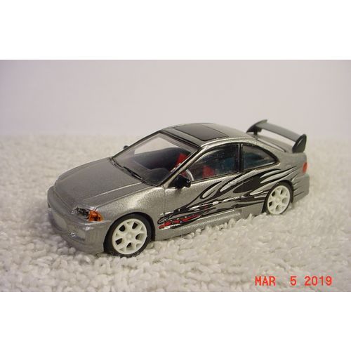 1995 Honda Civic Fast And Furious 1 64 Racing Champions On Ebid United States 178623828 Honda Civic Small Luxury Cars Honda