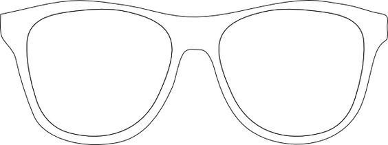 Printable Glasses Template Black And White Sunglass Frames Clip Art Clip Art Free Fathers Day Cards Clip On Sunglasses