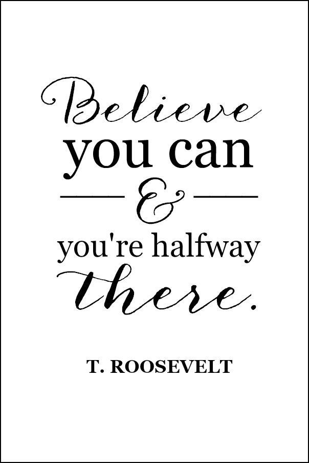 Inspirational Free Printables Instant Downloads On Sutton Place Roosevelt Quotes Short Inspirational Quotes Positive Quotes