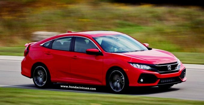 2019 Honda Civic Si Sedan Msrp Honda Civic Si Honda Civic Honda Civic Type R