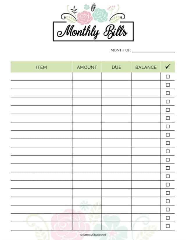 2019 Financial Planner Free Printable Financial Planner Printables Financial Planner Finance Organization Printables