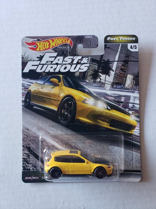 Hot Wheels 2020 Fast Furious Fast Tuners Honda Civic Eg Gjr67 At Jtc Collectibles Civic Eg Honda Civic Hot Wheels