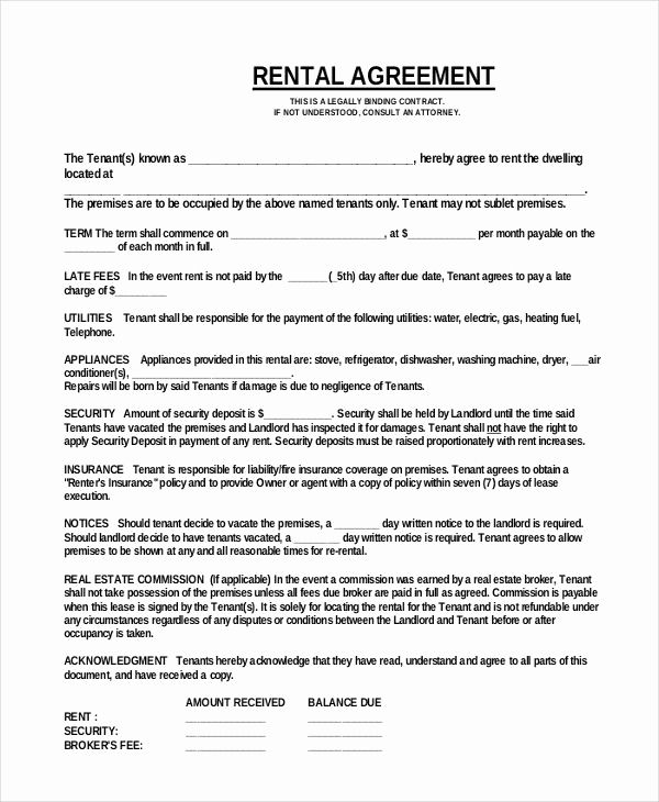 Free Printable Commercial Lease Agreement Inspirational Simple E Page Mercial R Rental Agreement Templates Room Rental Agreement Lease Agreement Free Printable