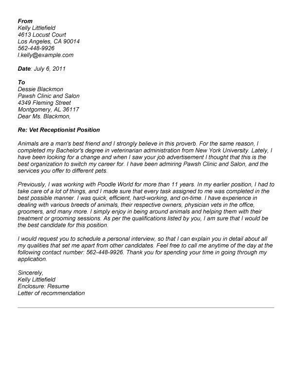 Pin On Cover Letter Template