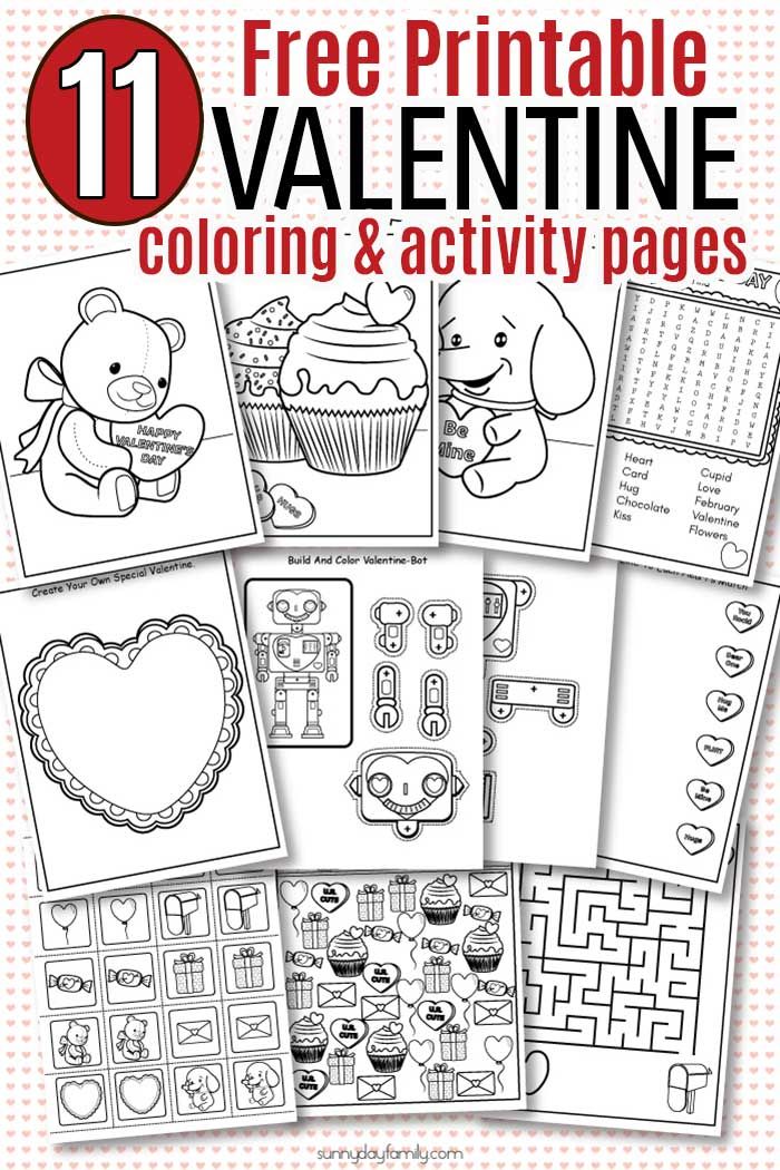 Free Printable Valentine Coloring Pages Activity Sheets For Kids Printable Valentines Coloring Pages Valentine Coloring Sheets Valentine Coloring Pages