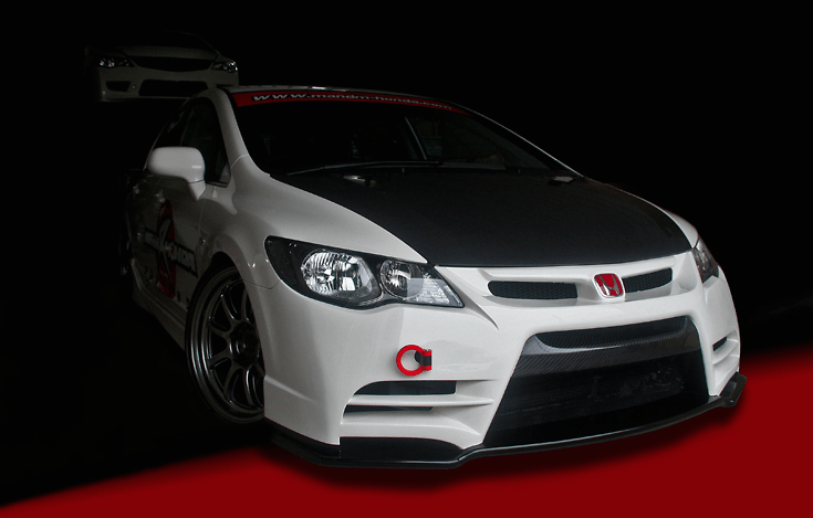 M And M Honda Aero Diffuser Civic Type R Fd2 Nengun Performance