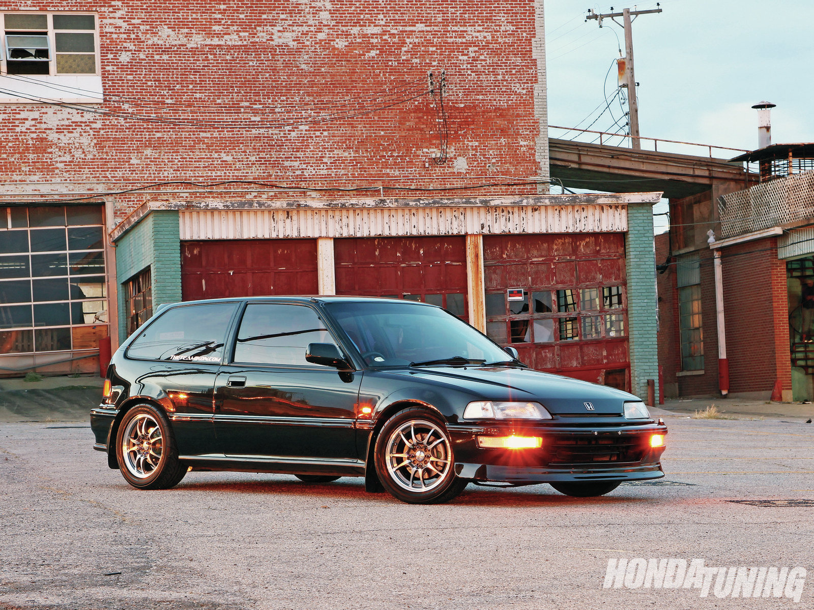1990 Honda Civic Sir Winter Solace Honda Tuning Magazine