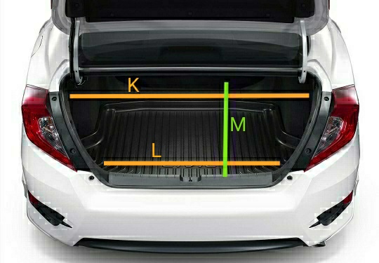 2018 Civic Sedan Trunk Measurements And Dimensions 2016 Honda Civic Forum 10th Gen Type R Forum Si Forum Civicx Com