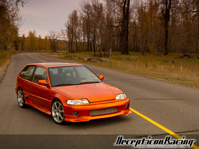 1990 Honda Civic Hatchback Modified Car Pictures Decepticon Racing