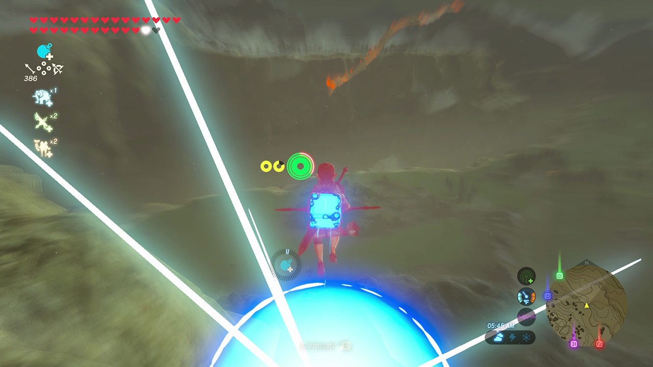 How To Bomb Impact Launch The Legend Of Zelda Breath Of The Wild Wiki Guide Ign