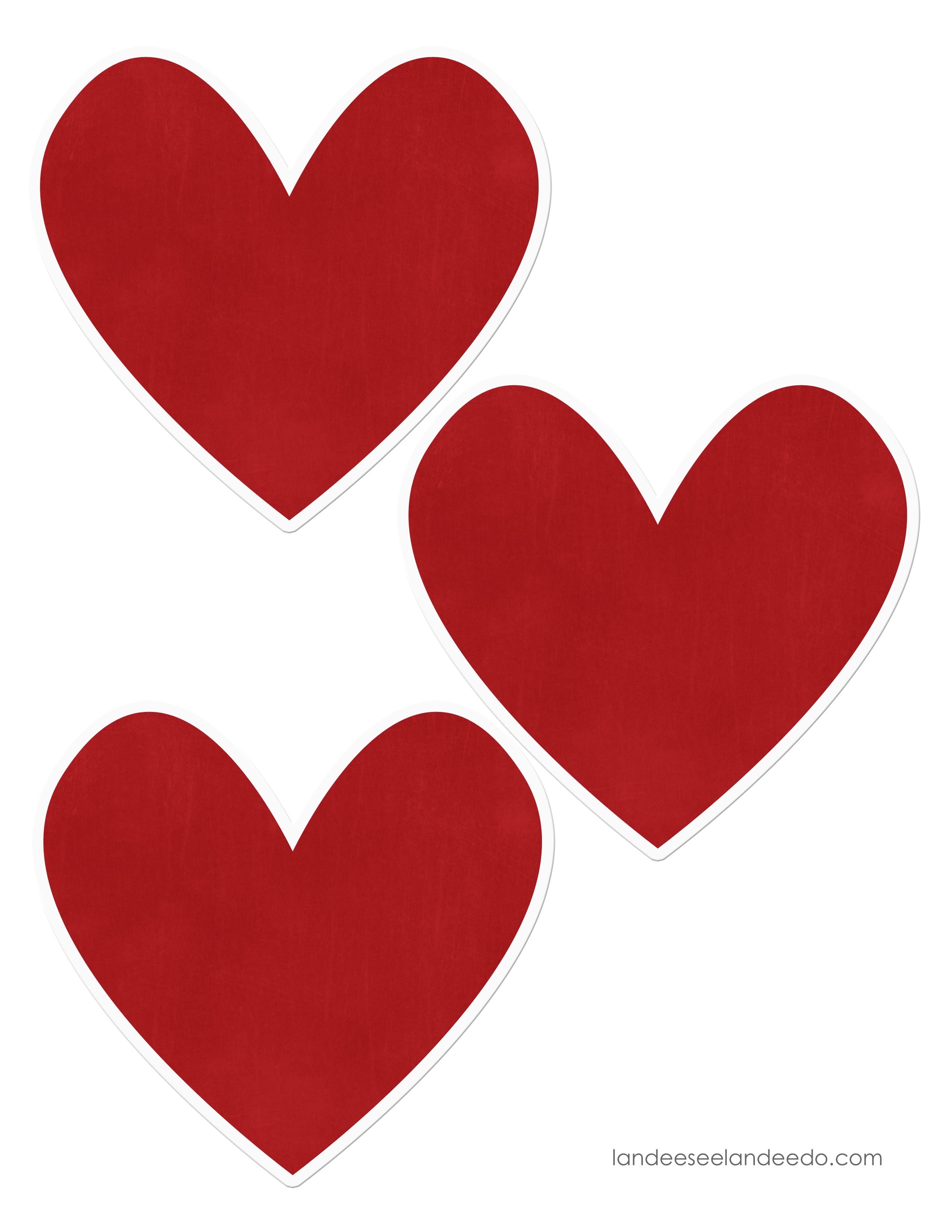 Valentine Banner Heart Printable Valentine Heart