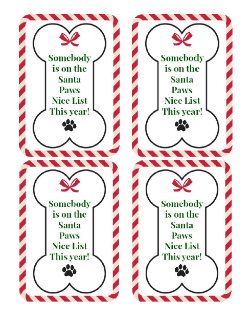 Free Printable Diy Dog Treat Gift Tag Treatthepups Dog Christmas Gifts Diy Dog Gifts Diy Dog Treats