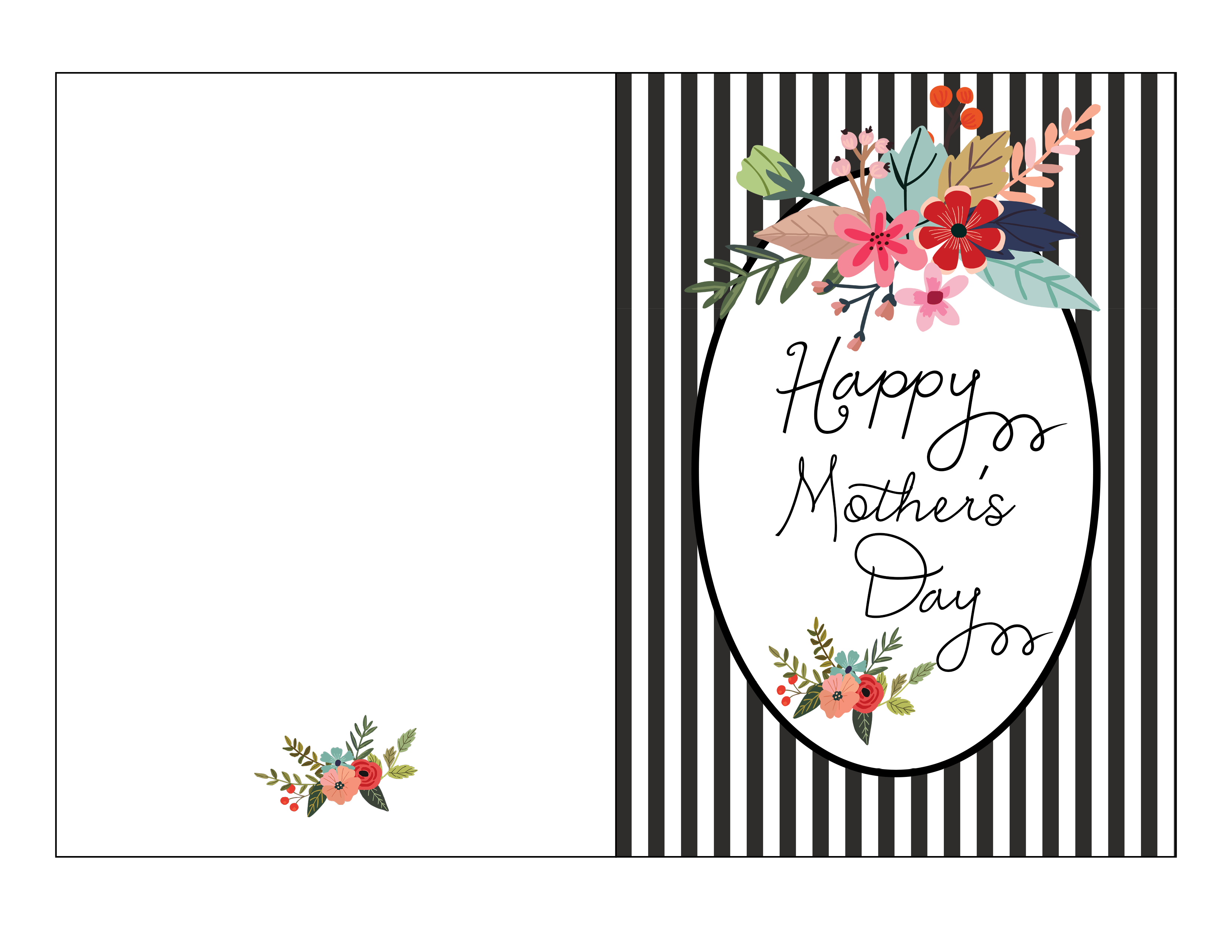 Free Mother S Day Card Printable Fab Fatale Mothers Day Card Template Mothers Day Cards Printable Mothers Day Cards