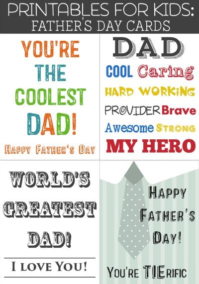 Printables For Kids Free Printable Father S Day Cards Father S Day Printable Father S Day Diy Fathers Day Cards