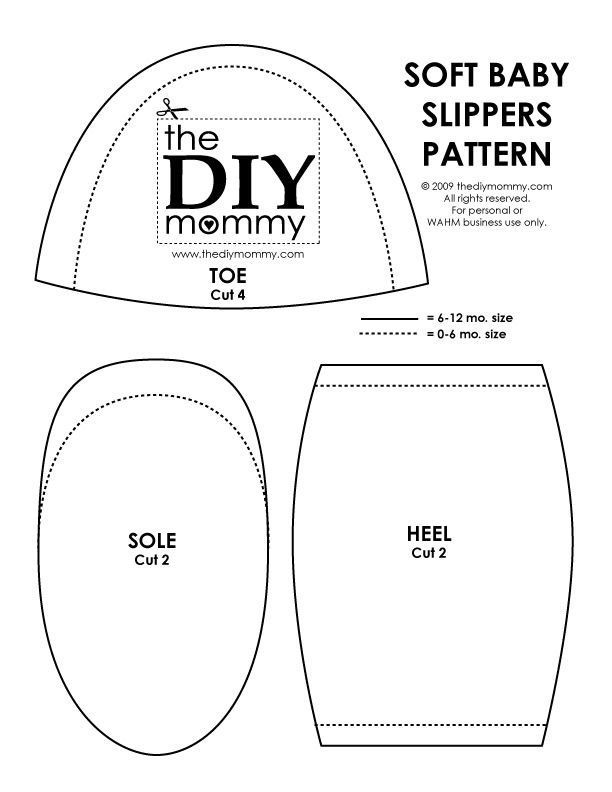 Sew Soft Baby Slippers The Diy Mommy Baby Shoes Diy Pattern Baby Sewing Patterns Baby Shoes Tutorial