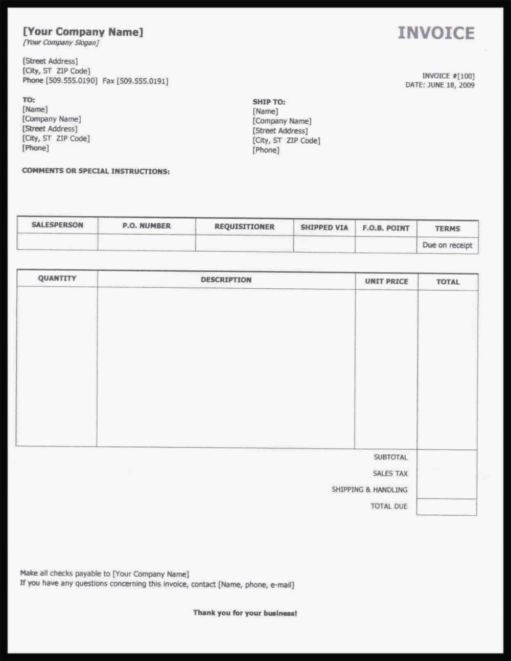 Invoice Small Business Excellent Templates Template Nz Free Uk With Regard To Invoice Template Invoice Template Word Invoice Example Freelance Invoice Template