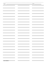 Pin On Printables Lists
