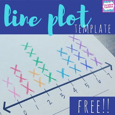 Free Line Plot Template Classroom Freebies Free Math Fourth Grade Math Upper Elementary Math