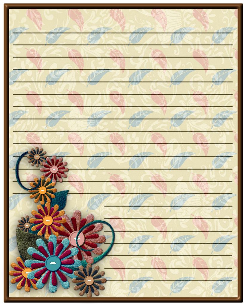 Craftymumz Creations Fall Stationery Free Printable Free Printable Stationery Printable Stationery Vintage Paper