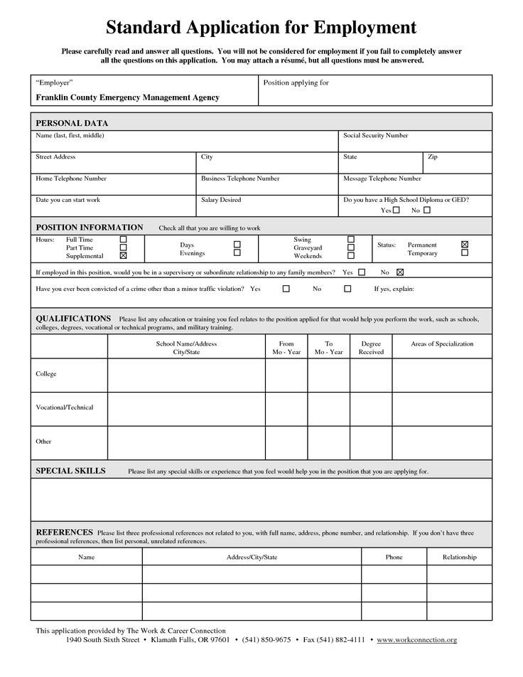 404 Not Found Employment Application Job Application Form Job Application Template