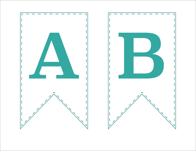 Free Printable Bunting Banner Free Printable Banner Letters Printable Banner Letters Free Printable Banner