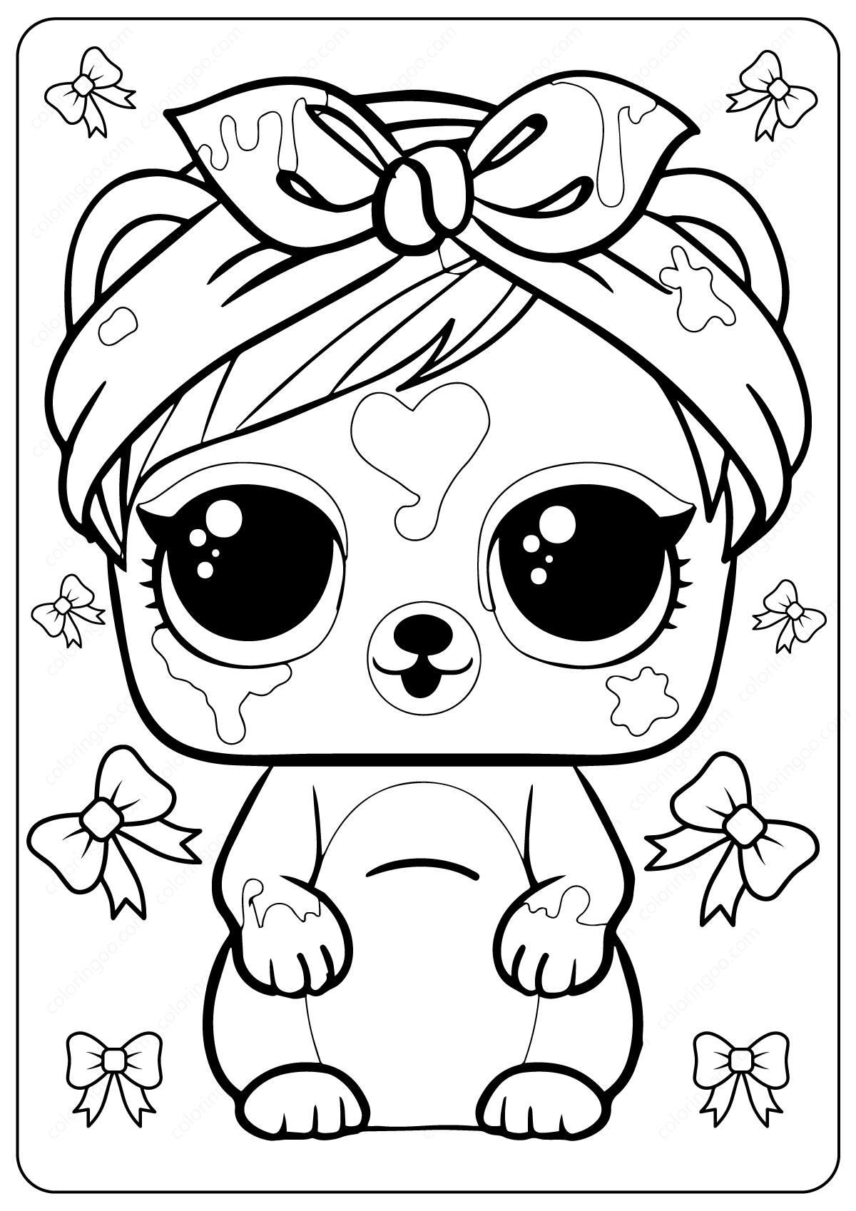 Free Printable Lol Surprise Coloring Pages Fairy Coloring Pages Unicorn Coloring Pages Barbie Coloring Pages