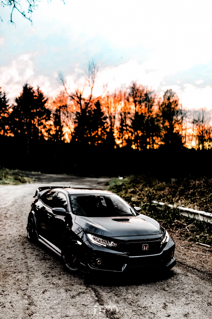 Honda Civic Type R 2018 In Black Colour Hd Image 2 Cars Honda Civic Type R Civic Hatchback Honda Civic Sport