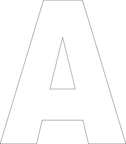 Free Printable Upper Case Alphabet Template Free Printable Alphabet Letters Alphabet Templates Printable Alphabet Letters