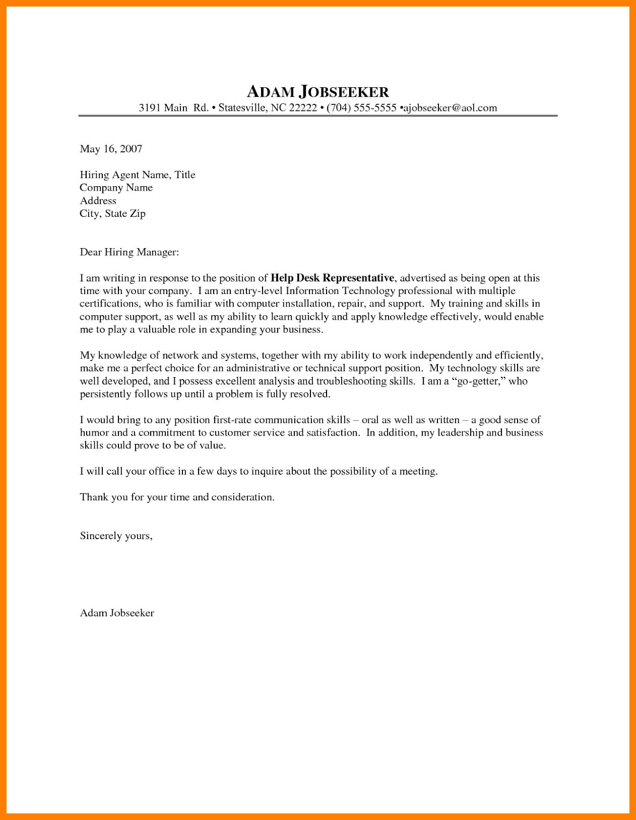 Pin On Resume Cover Letter Example