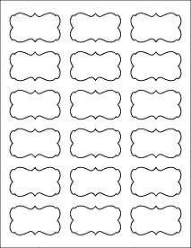 Standard White Matte Decorative Labels Ol823 2 2441 X 1 2992 Labels Printables Free Templates Printable Label Templates Free Printable Tags Templates
