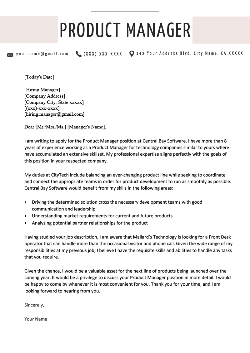 Pin On Cover Letter Samples