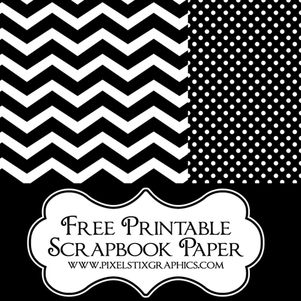 Free Printable Chevron And Polka Dot Scrapbook Paper Printable Scrapbook Paper Scrapbook Printables Scrapbook Paper