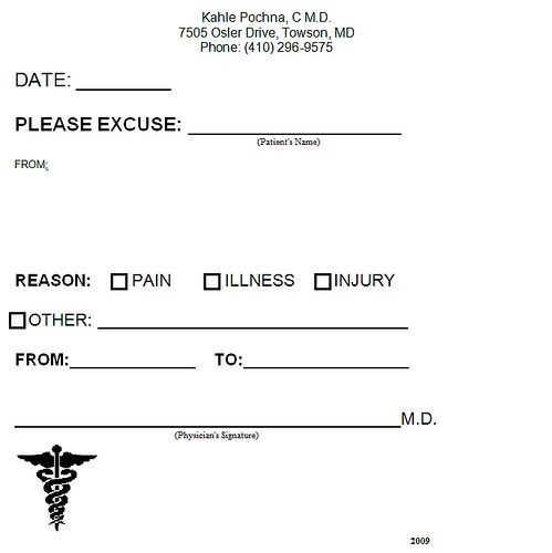 Pin By Kayla Schreier On Notes Doctors Note Template Doctors Note Notes Template
