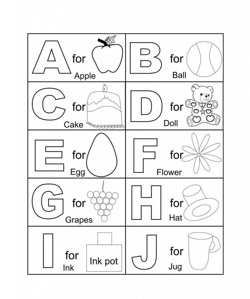 Free Printable Abc Coloring Pages For Kids Kindergarten Coloring Pages Coloring Worksheets For Kindergarten Abc Coloring Pages