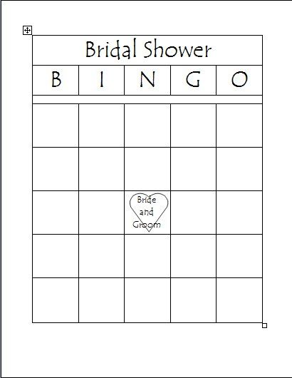 Domestic Randomness Bridal Shower Games Free Printables Bridal Shower Bingo Bridal Shower Games Free Printables Bridal Bingo