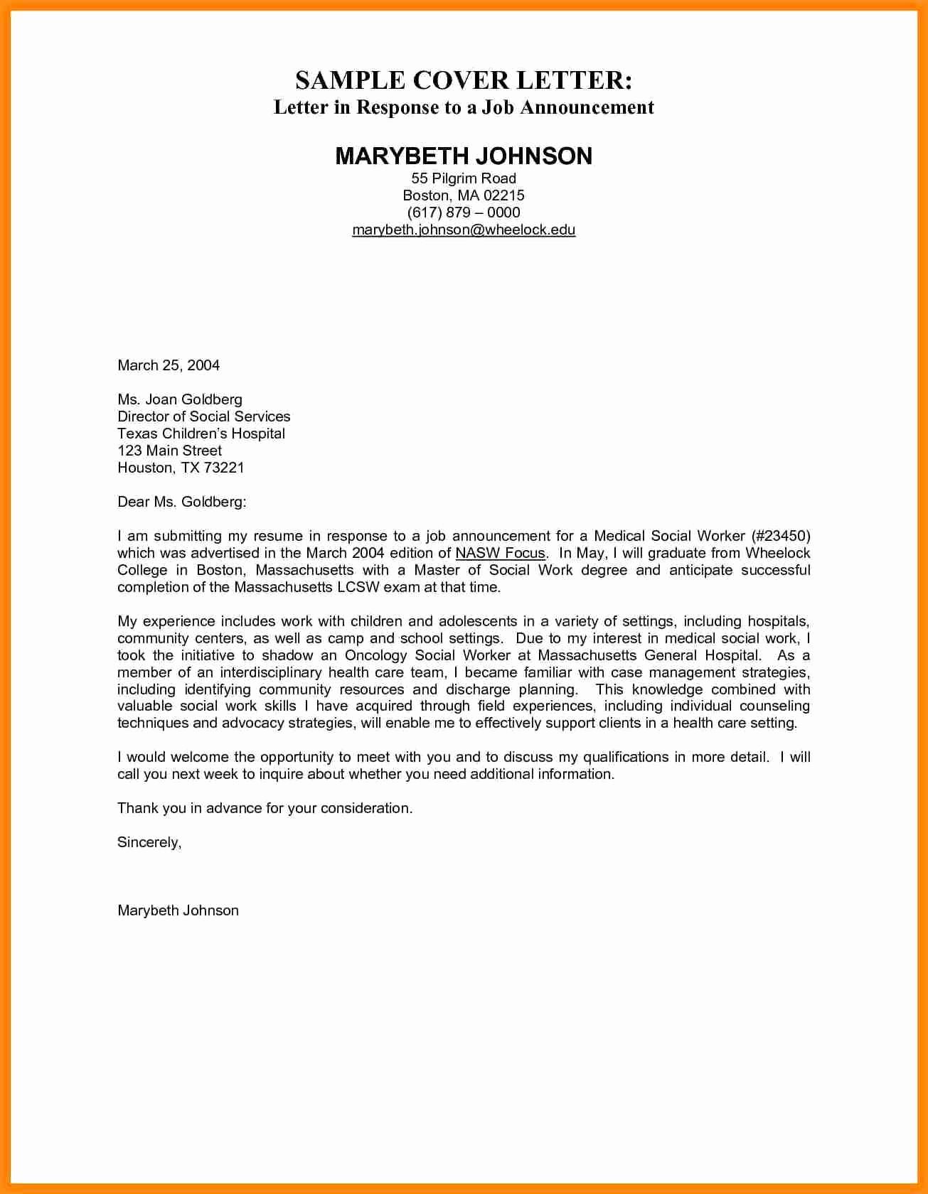Pin On Resume Cover Letter Example
