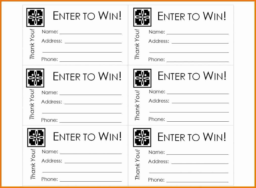 Free Printable Contest Entry Form Template New Free Printable Raffle Ticket Template Raff Ticket Template Free Raffle Tickets Template Raffle Tickets Printable