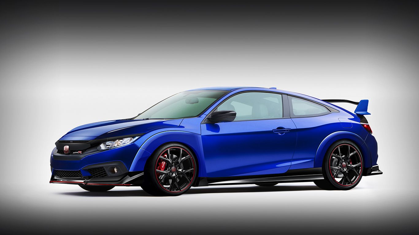 New Honda Civic Coupe Gets Dressed In Type R Livery Carscoops Honda Civic Coupe Civic Coupe Honda Civic Si Coupe