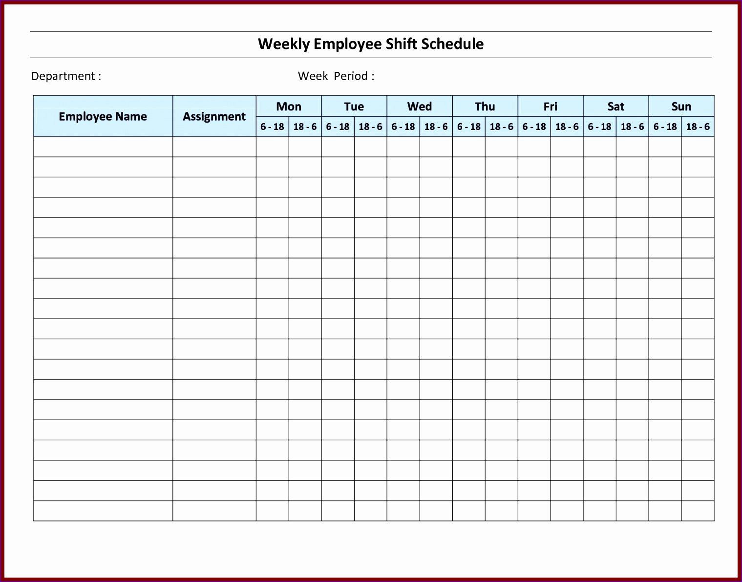 Free Employee Schedule Template Inspirational 7 Monthly Staff Schedule Template Excel Exceltempl Schedule Template Schedule Templates Monthly Schedule Template
