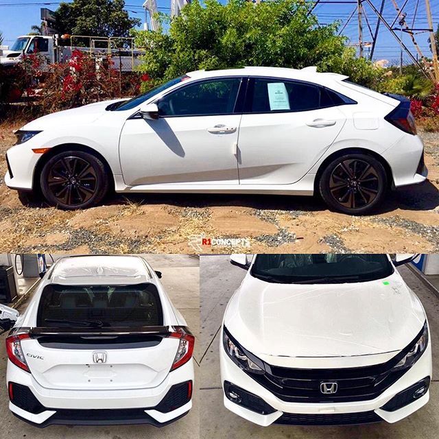 2017 Honda Civic Hatchback 1 5l Turbo With Available 6 Speed Mt A New Sport Trim With 180hp Comings Civic Hatchback Honda Civic Sport Honda Civic Limousine