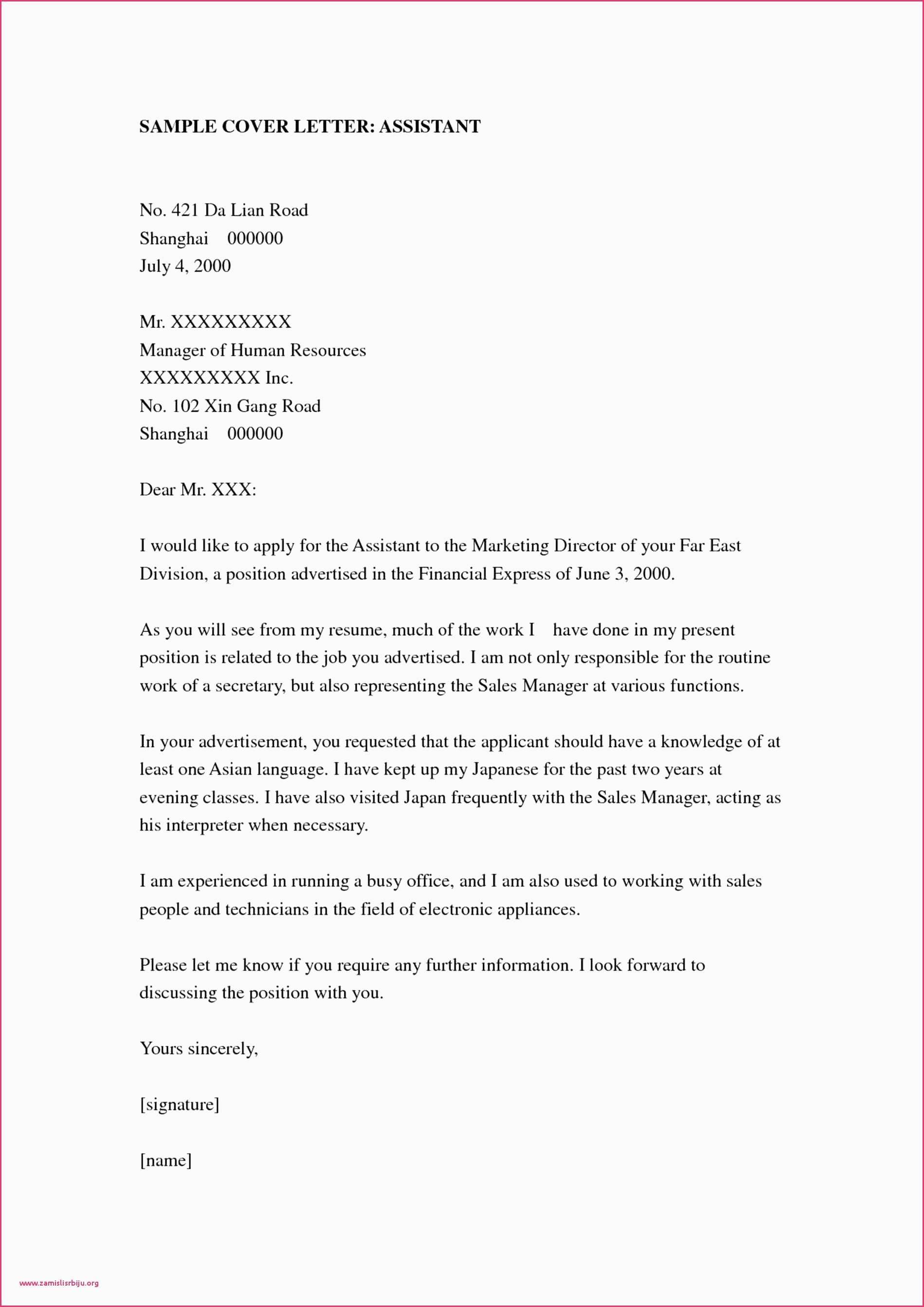 Pin On Cover Letter Resume