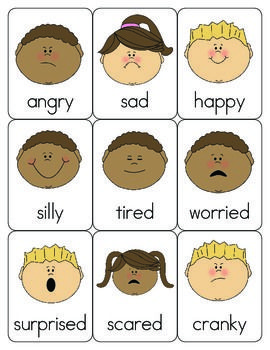 Feelings Sorting Cards Feelings Preschool Emotions Preschool Feelings