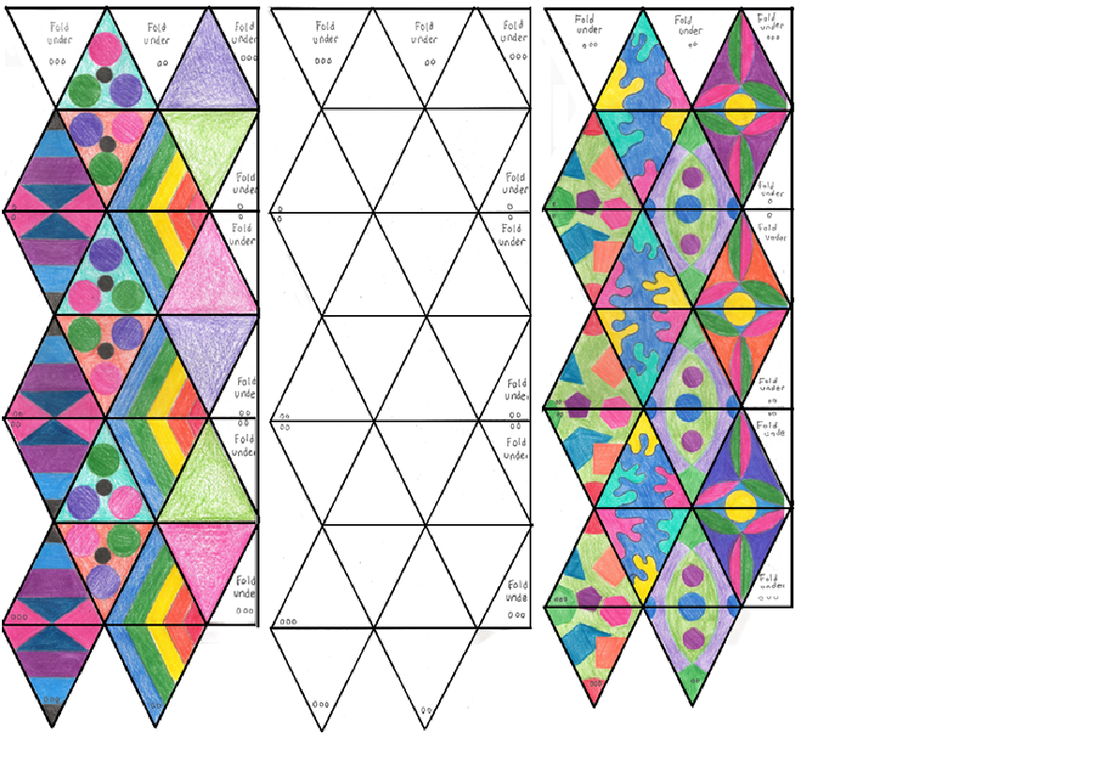 August December 2013 Paper Beads Template Paper Crafts Bead Art