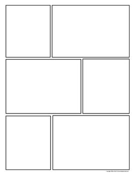 Free Download Comic Strip Template Pages For Creative Assignments Comic Strip Template Comic Book Template Comic Template