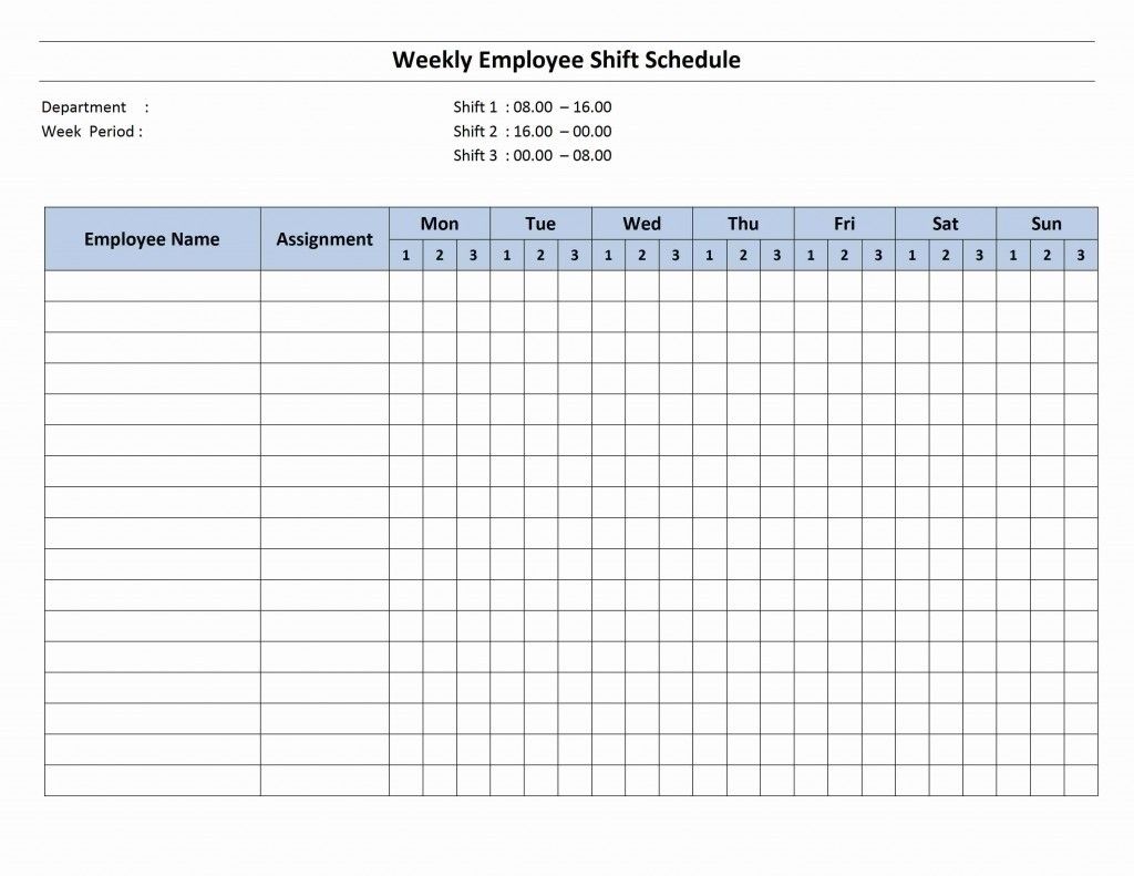 7 Day Employee Schedule Template Blank Calendar Template 7 Day Employee Schedule Template Cleaning Schedule Templates Daily Schedule Template Shift Schedule
