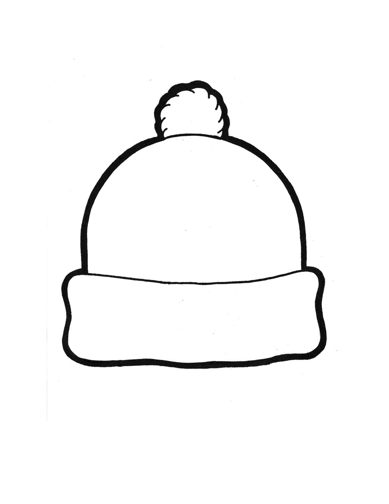 Snowman Hat Template New Calendar Template Winter Hat Craft Coloring Pages Winter Winter Crafts For Kids
